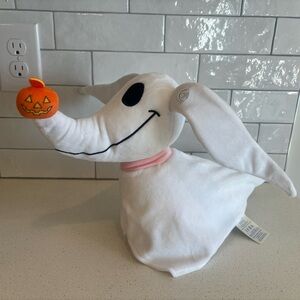 NEW Build a Bear Workshop Disney Nightmare Before Christmas Zero Ghost Dog Plush